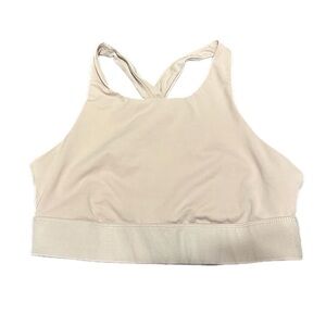 Fabletics light pink sports bra